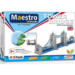 Puzzle Remoundo Maestro Tower Bridge 3D 150 Κομμάτια