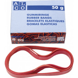 Λάστιχα Πλακέ Alco Κουτί 50gr 130mm