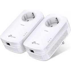 TP-Link TL-PA8010PKIT Powerline Διπλό Kit για Ενσύρματη Σύνδεση με Θύρα Ethernet & Passthrough Πρίζα