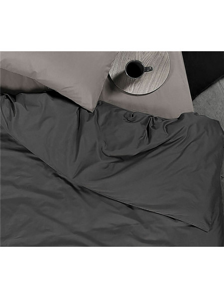 Παπλωματοθήκη Υπέρδιπλη Basic-22 D.Grey 230x240 - Nef Nef
