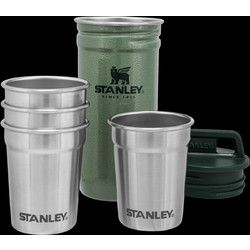 Stanley Adventure Nesting Shot Glass Set Hammertone Green