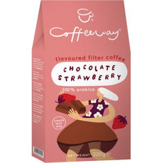 Coffeeway Chocolate Strawberry Καφές Φίλτρου Arabica Αλεσμένος με Άρωμα Φράουλα 200gr