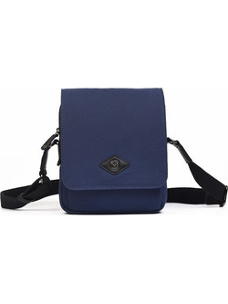 Lee Cooper Ανδρική Τσάντα Ώμου / Χιαστί Μπλε 26707-03