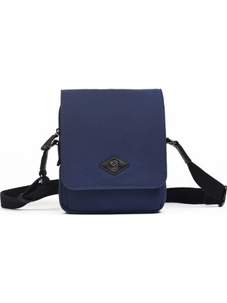 Lee Cooper Ανδρική Τσάντα Ώμου / Χιαστί Μπλε 26707-03