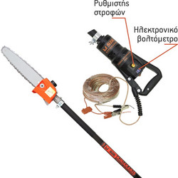 SIK Kiriakakis Power Shark Brushless Κονταροπρίονο Ρεύματος 2.8kg με Λάμα 25cm