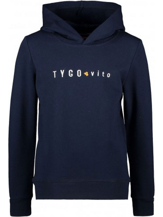 TYGO & Vito Παιδικό Φούτερ με Κουκούλα Navy Μπλε X1086327-190