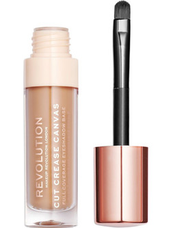 Makeup Revolution Cut Crease Canvas Medium Primer Ματιών Υγρό 4.5ml