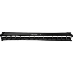 Nanlite NL BD PTII30X and 8211 Barndoor for Pavotube II 30X with Eggcrate