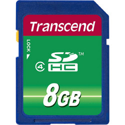 Transcend SDHC 8GB Class 4