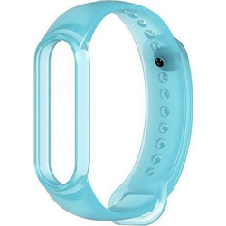 Tech-Protect Iconband Λουράκι Σιλικόνης Transparent / Blue (Xiaomi Mi Band 5)