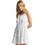 Superdry Ovin Mini Καλοκαιρινό Καθημερινό Φόρεμα Λευκό W8011045A-01C