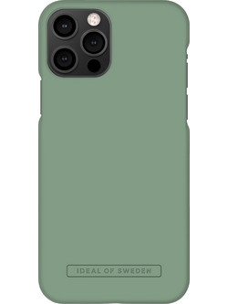 iDeal of Sweden Fashion Seamless Back Cover Sage Green (iPhone 12 / 12 Pro)