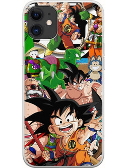 Θήκη Dragonball iPhone 11 Flexible TPU (Διάφανη Σιλικόνη)