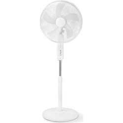 Nedis Wi-FiFN10CWT Ανεμιστήρας Δαπέδου Ορθοστάτης 40cm 60W με Tηλεχειριστήριο & WiFi