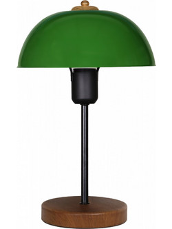 HomeMarkt HM7582.02 Πορτατίφ Ε27 Πράσινο Καφέ Φ23xΥ38cm