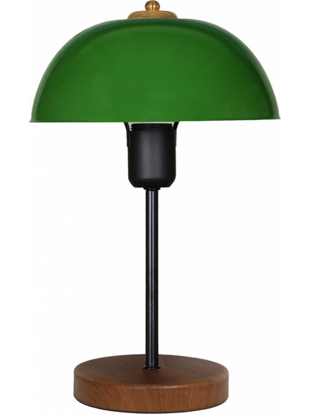 HomeMarkt HM7582.02 Πορτατίφ Ε27 Πράσινο Καφέ Φ23xΥ38cm