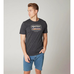 Protest Ανδρικό Αθλητικό T-Shirt Μαύρο 1714421-290