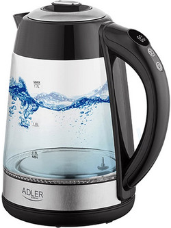 Adler AD-1285 Γυάλινος Βραστήρας 1.7lt 2200W