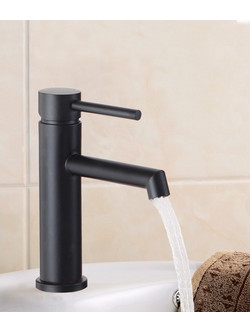 Μπαταρία Νιπτήρα Χρώμα Μαύρο Inter Ceramic Galant ICF 1007001B