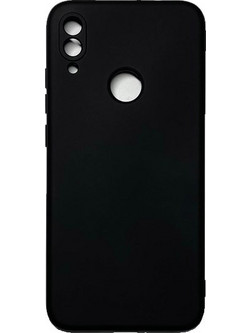 Senso Soft Touch Back Cover Black (Xiaomi Redmi Note 7 / 7 Pro)