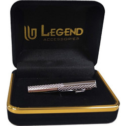 Legend - LGTC-Τ504 - Tie Clip - Silver - Αξεσουάρ Κλιπ Γραβάτας - gray melange