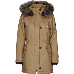 Only Iris Γυναικείο Μπουφάν Χειμωνιάτικο Softshell Μακρύ Ταμπά 15213755