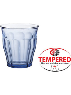 Duralex Σετ Ποτήρια Νερού Γυάλινα Picardie Μπλε 250ml 6τμχ S2209979