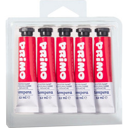 Τέμπερα σωληνάριο 1 τμχ Primo 12ml κόκκινο carmine cmp (440TRA310)