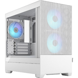 Fractal Design Pop Mini Air White Gaming Micro Tower Κουτί Υπολογιστή RGB με Πλαϊνό Παράθυρο