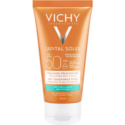 Vichy Capital Soleil Dry Touch Mattifyig Fluid Αντηλιακή Κρέμα Προσώπου SPF50 50ml