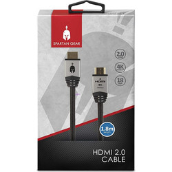 Spartan Gear Καλώδιο HDMI 2.1 HDMI Male to HDMI Male 1.5m Black 5207011010737