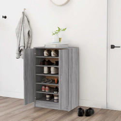 vidaXL Παπουτσοθήκη Ξύλινη Sonoma Μ60xΠ35xΥ92cm 816012