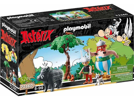 Playmobil Asterix Kυνήγι Αγριογούρουνου για 5+ Ετών 71160
