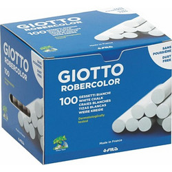 Giotto Κιμωλίες Πλαστικές Λευκές (100 τεμ.)
