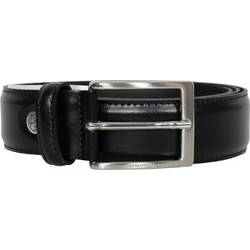 Timberland 35mm Classic Adjustable Belt Ανδρική Ζώνη Μαύρη
