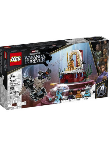 Lego Marvel Black Panther Wakanda Forever King Namor’s Throne Room για 7+ Ετών 76213