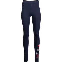 Fila Rainy Pants Γυναικείο Κολάν Μακρύ Ψηλόμεσο Μπλε SS22SPW015-410