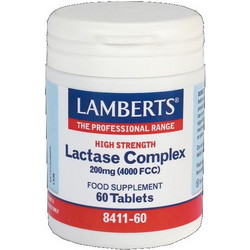 Lamberts Lactase Complex 200mg 60 Ταμπλέτες