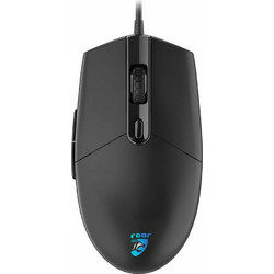 Roar RR-0012 Ενσύρματο Gaming Ποντίκι RGB 6400 DPI Black