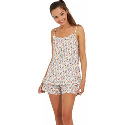 Harmony Babydoll Καλοκαιρινό Βαμβακερό Μπεζ 202805