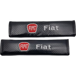 Μαξιλαράκια Ζώνης Carbon Fiat σετ 2 τεμαχίων