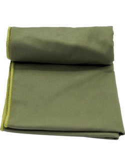 AlpinPro AlpinTec DryFast Πετσέτα Θαλάσσης Microfiber Πράσινη 75x150cm