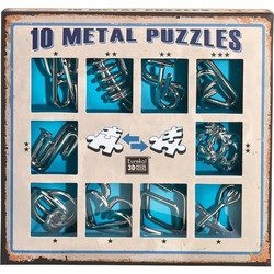 Παζλ Γριφος 10 Metal Puzzles Blue Set (10-B) Μπλε