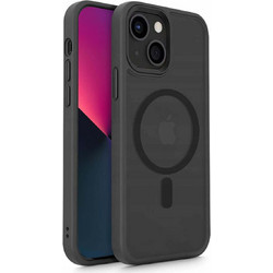 Tech-Protect Magmat MagSafe Back Cover Matte Black (iPhone 13)