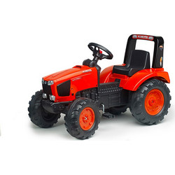 Falk Kubota Ποδοκίνητος Παιδικός Εκσκαφέας με Καρότσα Κόκκινος