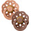 BIBS Boheme Πιπίλες Καουτσούκ 6m+ Peach Woodchuck 2τμχ