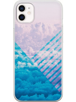Θήκη Clouds iPhone 12 mini Flexible TPU (Διάφανη Σιλικόνη)