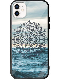 Θήκη Sea Mandala iPhone 12 mini Groove TPU (Tempered Glass και TPU)