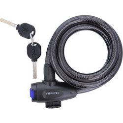 FOREVER BIKE KEY CABLE LOCK