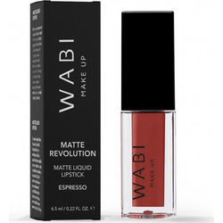 WABI Matte Revolution Espresso Liquid Κραγιόν 6.5ml